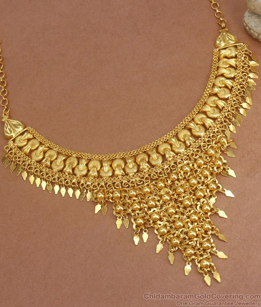 South Indian Jewelry Fashion Bridal Choker Necklace Shop Online NCKN2293