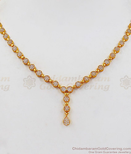 Party wear gold necklace designs on sale