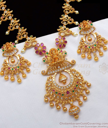 Mahira Monalisa Stone Multicolor Necklace Set – STORI