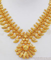 Latest Kerala Design Gold Mango Necklace Traditional Wear NCKN2315