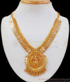 Devotional Lakshmi Design One Gram Gold Necklace Designs NCKN2327