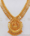 Devotional Lakshmi Design One Gram Gold Necklace Designs NCKN2327