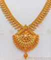 AD White Stone One Gram Gold Necklace Shop Online NCKN2330