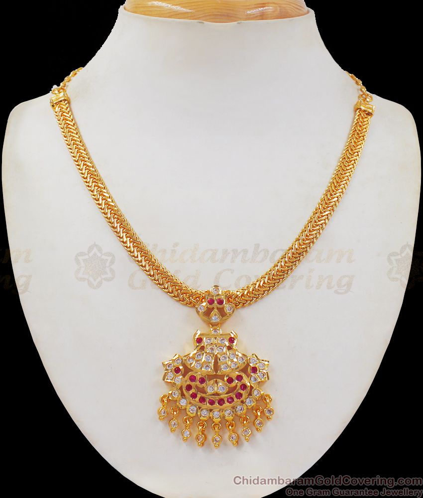 Traditional Impon Necklace For Womens Daily Wear NCKN2356