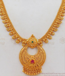 Original Gold Plated Necklace AD Stone Shop Online NCKN2377