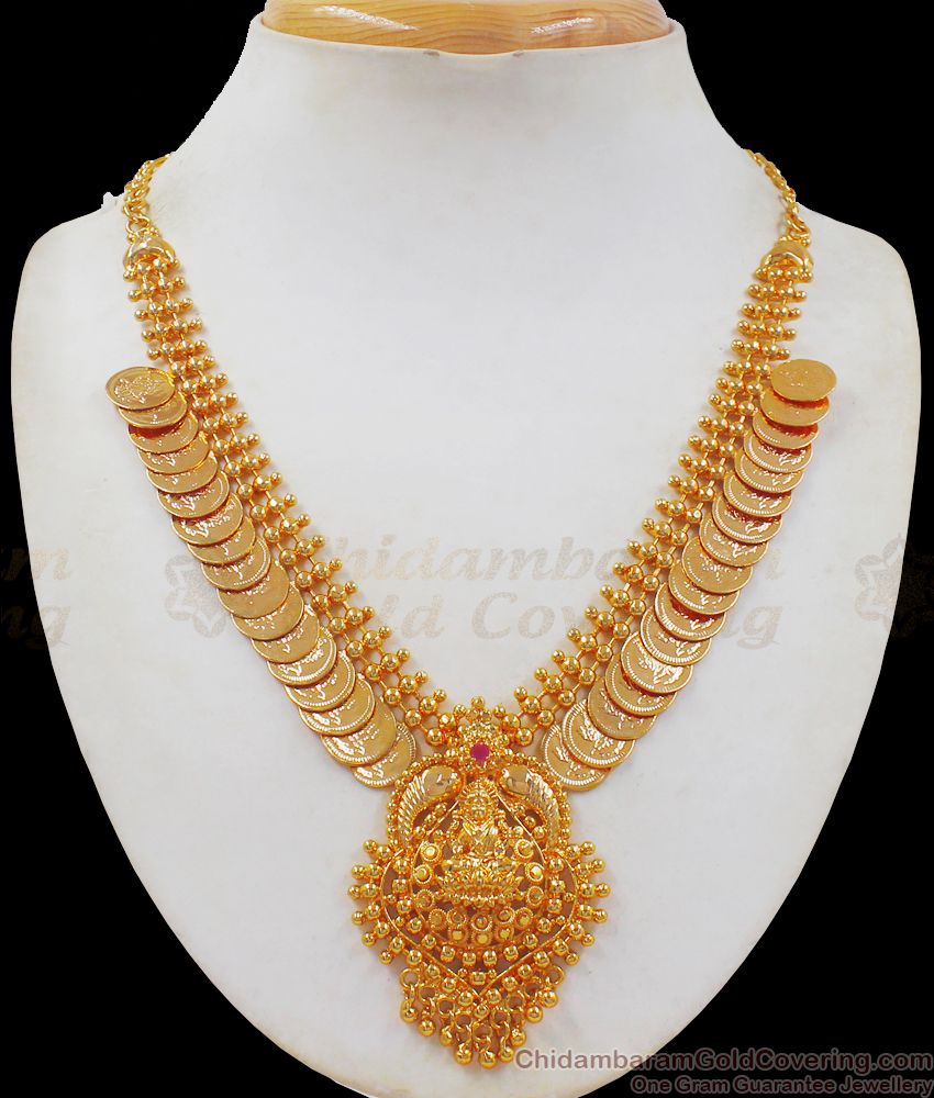 Divine Gold Kasumalai Lakshmi Dollar Shop Online NCKN2378
