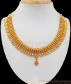 Attractive Mullaipoo Gold Necklace Small Dollar Shop Online NCKN2384