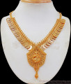 Traditional Gold Kasumalai Necklace Lakshmi Dollar Design NCKN2388