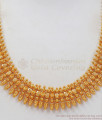 Trending Kerala Mullaipoo Design Gold Plated Necklace NCKN2391