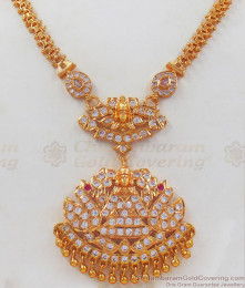 Original Impon Lakshmi Necklace Earring Combo Set NCKN2398 Original Impon Lakshmi Necklace Earring Combo Set NCKN2398