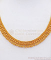 Two Gram Gold Pattern Necklace Earring Combo Bridal Wear NCKN2419