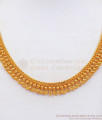 Two Gram Gold Pattern Necklace Earring Combo Bridal Wear NCKN2419