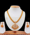 Impon Traditional Mango Design Necklace Earring Combo NCKN2452