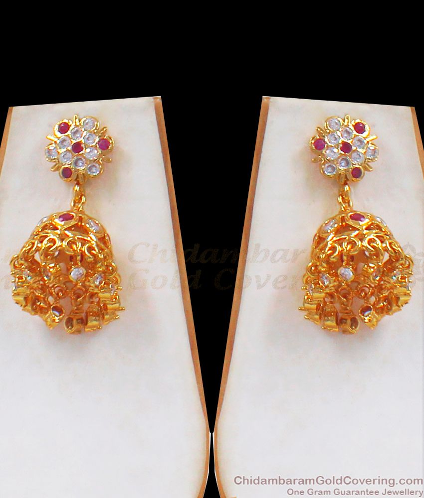 Impon Traditional Mango Design Necklace Earring Combo NCKN2452