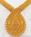 Fascinating Broad Design Gold Necklace Earring Combo and Finger Ring NCKN2475