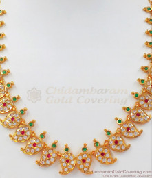 New Traditional Mango Design Gati Stone Necklace NCKN2490 New Traditional Mango Design Gati Stone Necklace NCKN2490