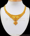 Kerala Coral Design Forming Bridal Necklace Womens Fashion NCKN2504