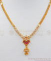 Gorgeous Gold Necklace Design For Function Wear NCKN2528