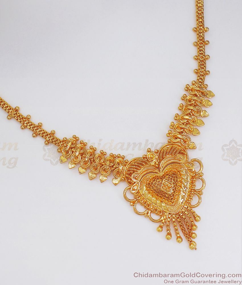 Latest Gold Imitation Necklace Collection Bridal Wear NCKN2538