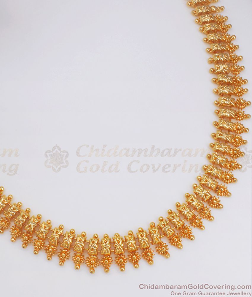 Latest Gold Plated Necklace design for Women Party Wear Collection NCKN2551