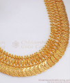 Grand Lakshmi Coin Gold Necklace Design For Wedding NCKN2556