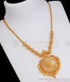 Trendy Gold Plated Necklace With Sitahar Design NCKN2557