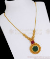 Gorgeous Kerala Palakka Necklace Gold Imitation Jewelry NCKN2607