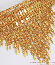 Kerala Net Pattern Gold Choker Necklace Elakathali Design NCKN2617