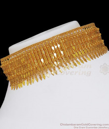 Gorgeous 4 Line Gold Pattern Elakkathali Necklace Kerala Design NCKN2623 Gorgeous 4 Line Gold Pattern Elakkathali Necklace Kerala Design NCKN2623