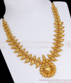 Latest Forming Design Gold Necklace Bridal Wear NCKN2625