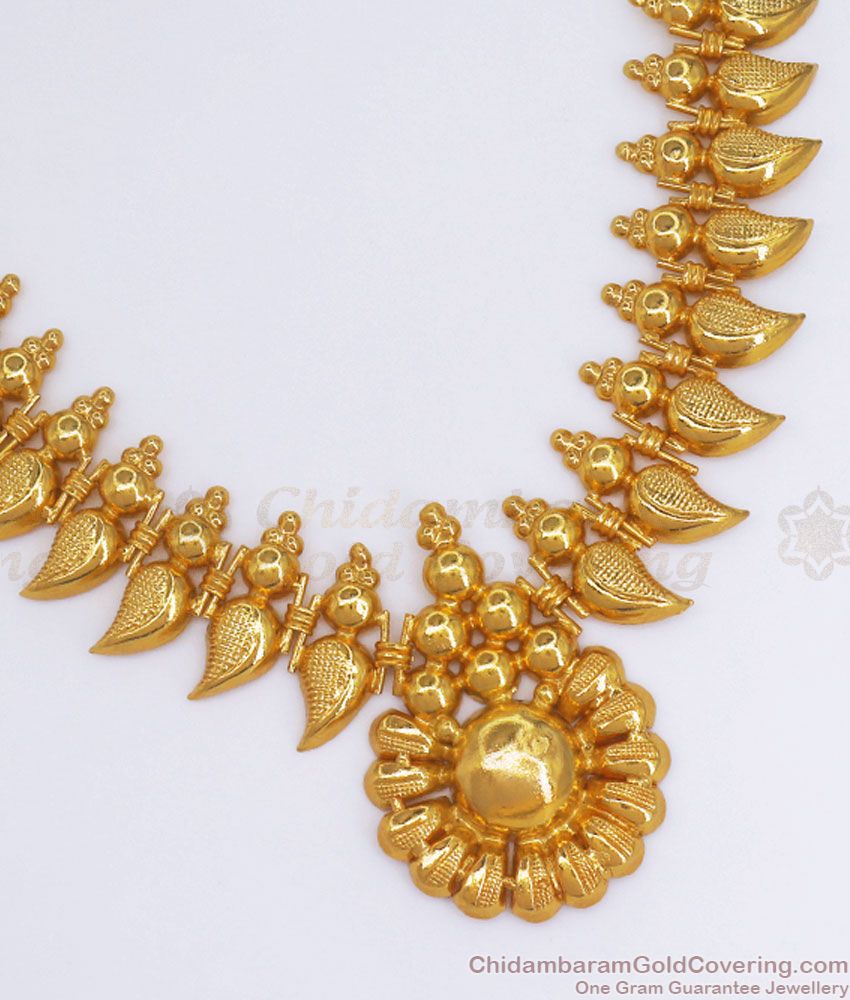 Latest Forming Design Gold Necklace Bridal Wear NCKN2625