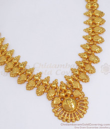 One Gram Gold Kerala Necklace Bridal Collection NCKN2629