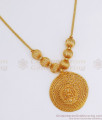 New Model Lakshmi Design Gold Plated Necklace On Sale NCKN2637