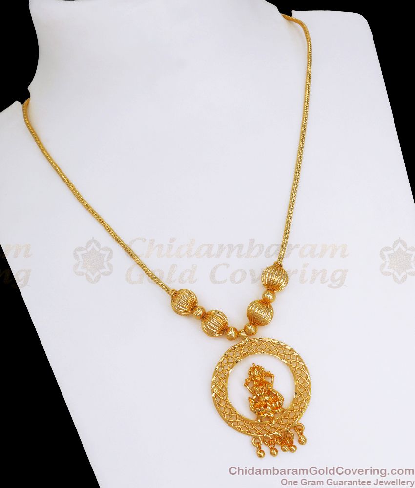 Lakshmi Design Gold Imitation Necklace Unique Collections NCKN2638