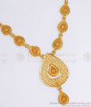 Gorgeous Droplet Design Gold Imitation Necklace Shop Online NCKN2646