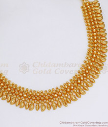 New Close Necklace Mango Design Gold Necklace Shop Online NCKN2660 New Close Necklace Mango Design Gold Necklace Shop Online NCKN2660