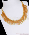 Kerala Traditional Gold Mullaipoo Necklace Women Fashion NCKN2661