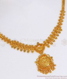 One Gram Gold Necklace Design Function Wear NCKN2679 One Gram Gold Necklace Design Function Wear NCKN2679