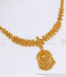 Buy Gold Plated Necklace Floral Design Now Online NCKN2680 Buy Gold Plated Necklace Floral Design Now Online NCKN2680