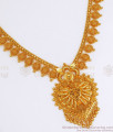 Net Pattern Gold Plated Necklace Heart Shaped For Womens NCKN2686