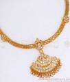 Original Impon Necklace White Gati Stone Bridal Collection NCKN2698