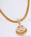 Beautiful 5 Metal Peacock Dollar Impon Necklace Shop Online NCKN2701