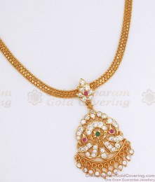 First Quality 5 Metal Impon Necklace Pirai Design NCKN2704 First Quality 5 Metal Impon Necklace Pirai Design NCKN2704
