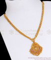 Light Weight Gold Imitation Necklace Lakshmi Design NCKN2724