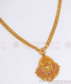 Light Weight Gold Imitation Necklace Lakshmi Design NCKN2724