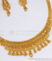 Two Gram Gold Necklace Earring Set Heart Design Shop Online NCKN2733