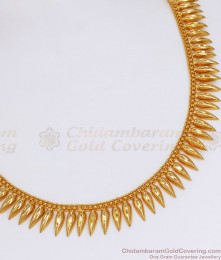 One Gram Gold Mullaipoo Necklace Women Fashion NCKN2748 One Gram Gold Mullaipoo Necklace Women Fashion NCKN2748