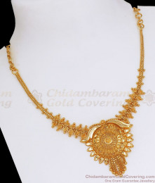 Look Like Real Gold Necklace Kolkata Pattern Shop Online NCKN2752 Look Like Real Gold Necklace Kolkata Pattern Shop Online NCKN2752