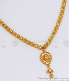 Stylish Gold Plated Necklace Ball Design Shop Online NCKN2754 Stylish Gold Plated Necklace Ball Design Shop Online NCKN2754