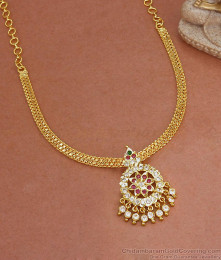 Buy Real Impon Panchaloha Attigai Necklace 5 Metal Jewelry Online NCKN2768 Buy Real Impon Panchaloha Attigai Necklace 5 Metal Jewelry Online NCKN2768